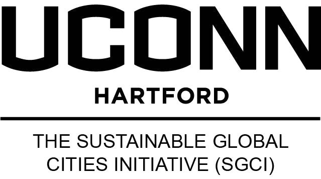 UCONN Hartford Sustainable Global Cities Initiative Logo